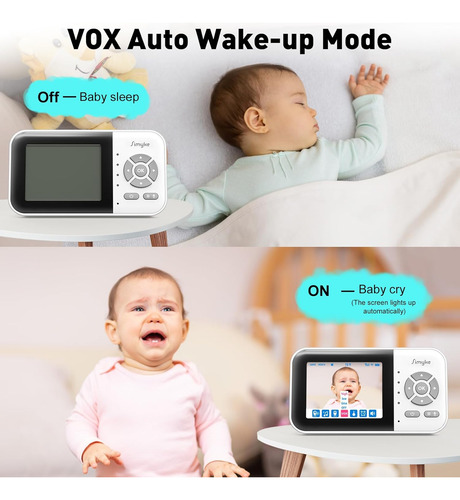 Upgrade Video Vigilabebés Con 2 Cámaras Y Audio 2.8 ...