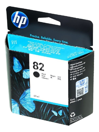 Imagen 4 de 8 de Cartucho Hp 82 Negro Original Ch565a Designjet Hp 510 111