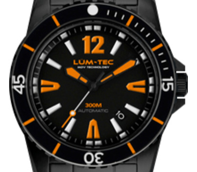 Reloj Lum-tec 300m-3 Buceo Automatico
