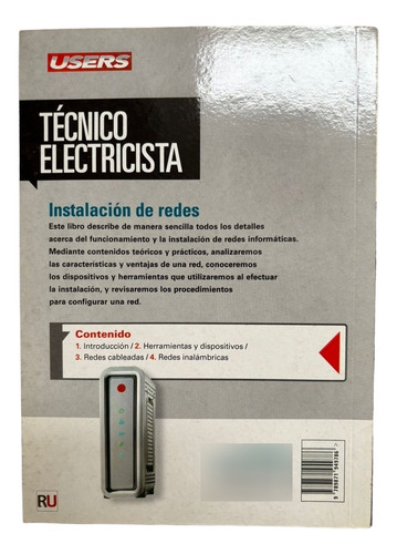 Users Técnico Electricista Instalación De Redes (Usado)