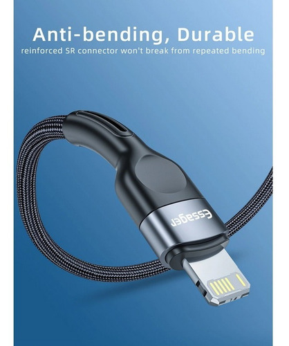 Cable Type-c Para iPhone Y iPad - Tipo C A Lightning Pd 20w