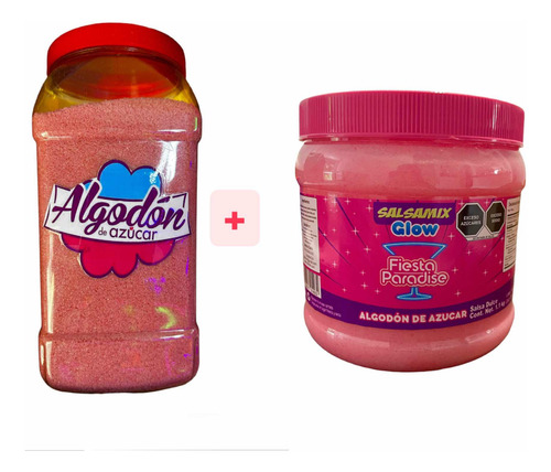 1kg De Salsa Y Polvo Para Escarchar Sabor Algodón De Azúcar