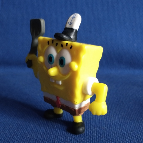Figura Bob Esponja Con Espátula Bob Esponja Mcdonald's 2021 (Usado)