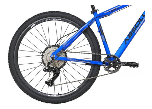 Imagem 3 de 5 de Bicicleta 12v Absolute Nero Aro 29 Azul Suspensão A Ar