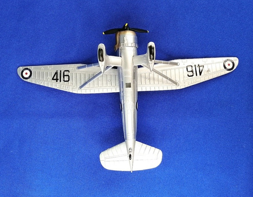 Miniatura Diecast 1/72, Avión Westland Lysander Mk1, 1939