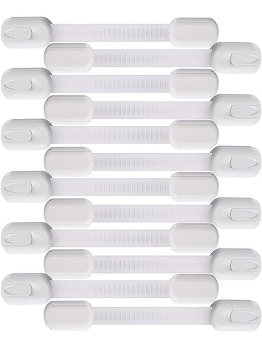 Imagen 3 de 9 de Paquete De 12 Correas Adhesivas Multiusos Para Cerraduras De