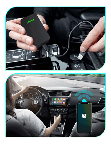 Carlinkit 5.0 Carplay + Android Caixa De Canal Duplo