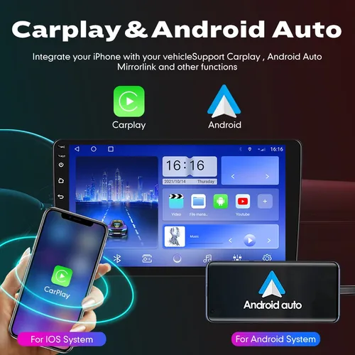 Qp Radio Estéreo Android Para Hyundai Elantra 2016-2018