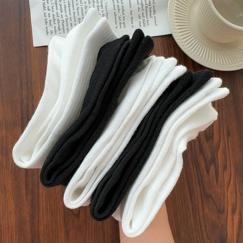 Calcetines De Algodón Para Hombre, Transpirables, De Tubo Me