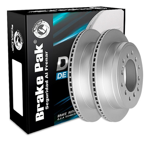 Discos De Freno Marca Brake Pak Para Toyota Prado