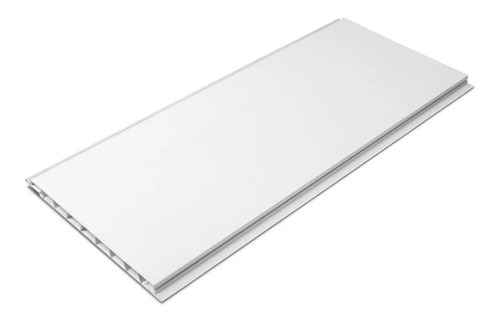 Paquete De 10 Placas Pvc Perfilplas Blanco 5m X20cm X 13mm