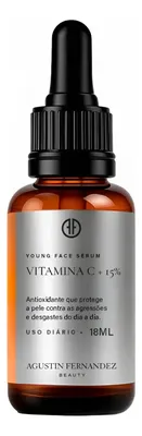 Sérum Vitamina C 15% Pura Antimanchas Agustin Fernandez 18ml Todo Tipo De Pele Dia/noite