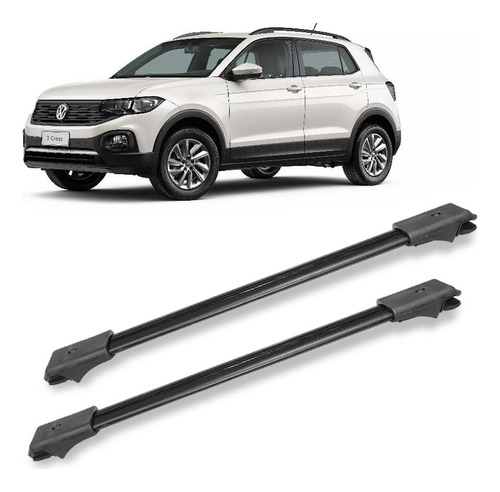 Travessa Rack De Teto Larga Vw T-cross 2020 Ate 2021