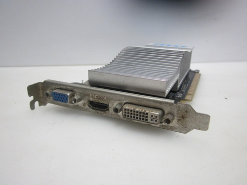 Placa Vídeo 1gb Pciex Msi N210 1gd3h/lp Ddr3 Funcionando (Usado)