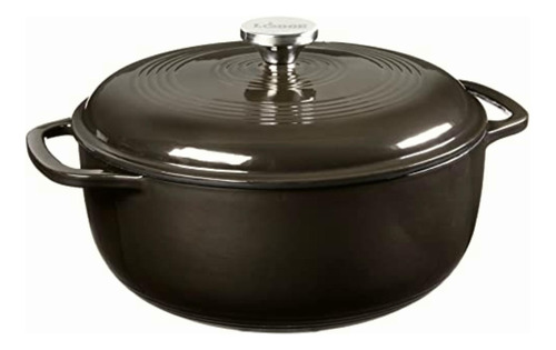 Horno Holandés Lodge Color, Cromo(midnight Chrome), 6 Qt, 1