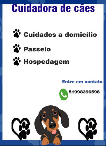 Imagem 1 de 1 de Cuidadora De Cães