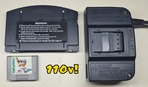 Nintendo 64 Hdmi Mod + Summercart64 + Expansion Pak Int. /q3 Preto_q3 (Usado)