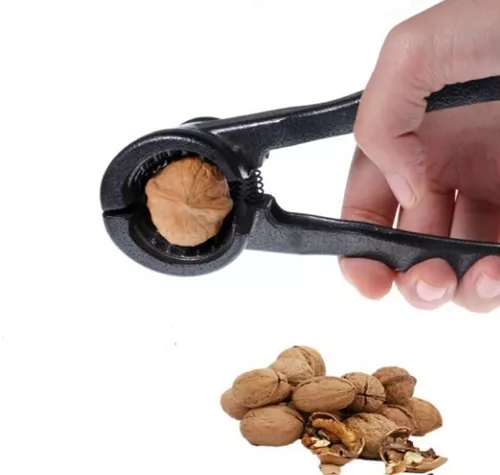 Nueces y rompe nueces Stock Photo