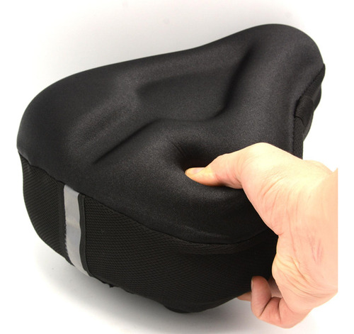 Asiento De Bicicleta Extra Cómodo, Acolchado Suave, Funda