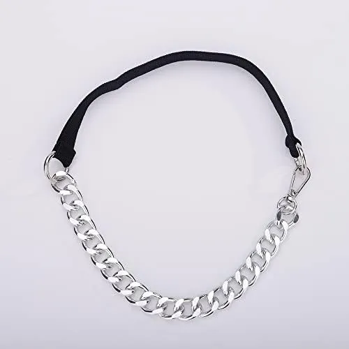 Jumwrit Punk Cuban Link Cinturón De Cadena De Cintura Para M