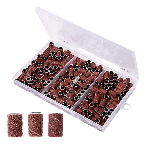 Lijas Barriles Para Pulidor Drill De Uñas Repuestos + Punta