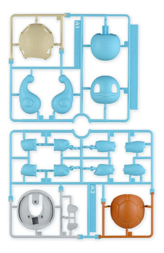 Maqueta Pokemon Squirtle No 17 Plamo - Bandai