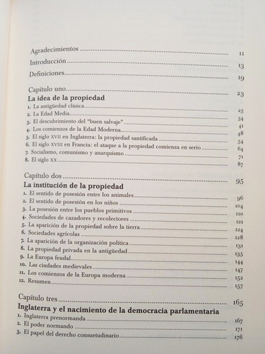 Propiedad Y Libertad Conceptos Inseparables En La Historia