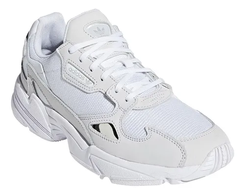 Adidas falcon sales blanco