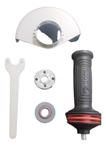 Capa De Proteção+punho+porca+flange Gws17-125s Bosch 3601gd0