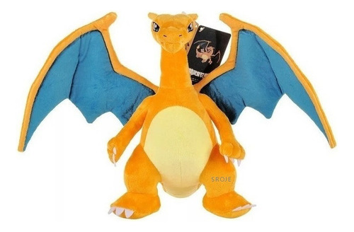 Mr Muñeco De Peluche Pokemon Charizard Hipoalergénico, 28 Cm