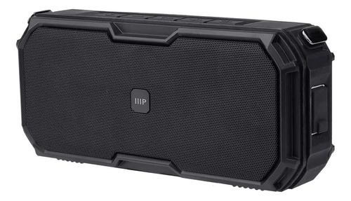 Monoprice Harmony Boombox - Altavoz Bluetooth Portátil, Im. Color Negro