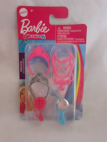 Barbie Accesorio Corona Collar/cotillon/ Muñeca/ 