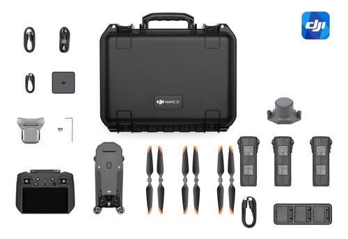 Drone Dji Mavic 3m Com Dual Câmera 4k Cinza + Kit Fly More