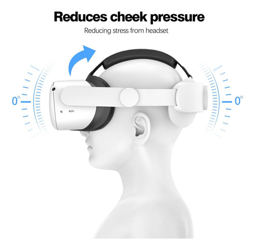 Correa Para La Cabeza Vznek Compatible Con Oculus Quest 2 Y