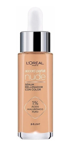 Serum Rellenador Loreal C/color True Match Light 2-3 30 Ml.