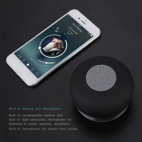 Para Mini Música Bluetooth Inalámbrica Impermeable Portátil