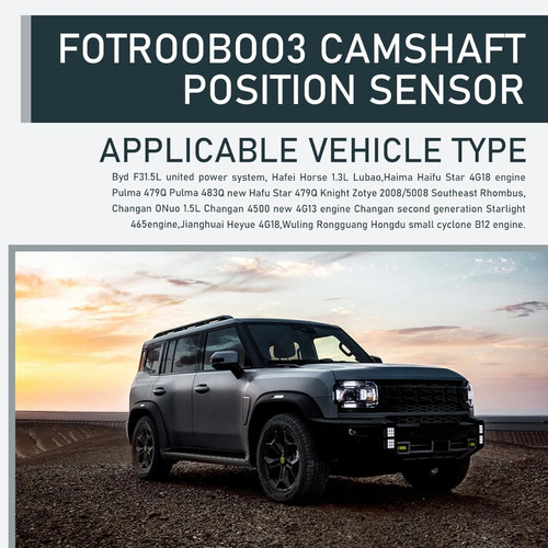 Sensor De Posición Del Árbol De Levas Del Motor Del Automóvi