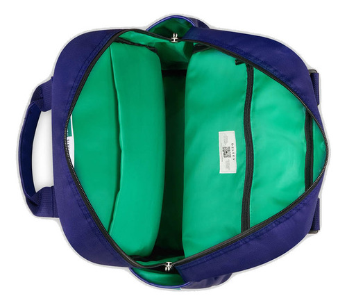Mochila Portanotebook 15,6 Benetton Color Block By Delsey Color Azul