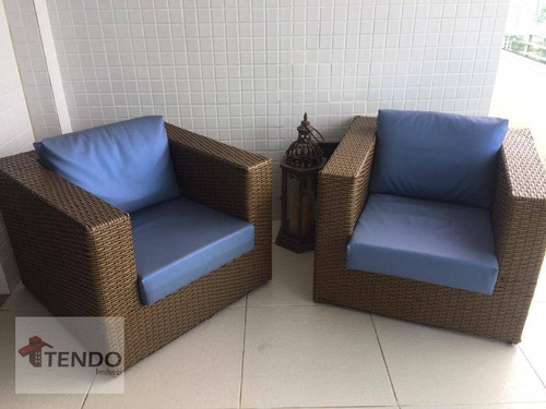 Imagem 5 de 23 de Apartamento 124 M² - Venda - 3 Dormitórios - 3 Suítes - Vila Tupi - Praia Grande/sp - Ap2243