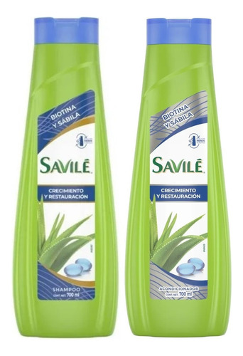 Pack Savilé Biotina 700ml Shampoo + Acondicionador