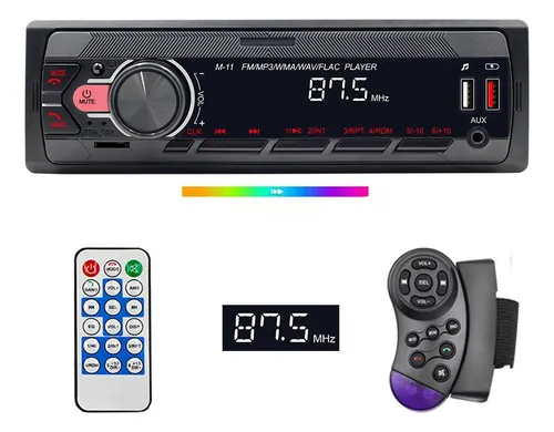 comprar Estéreo Para Auto Fnbrli Con Mp3 2 Usb Bluetooth 1 Din
