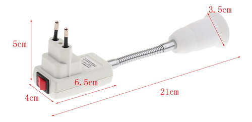 3 Adaptador Convertidor De Portalámparas 3 Piezas
