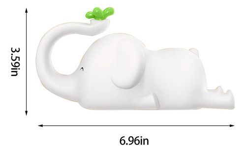 I Lámpara Recargable Baby Dumbo Cute Lamp Pat Night Light