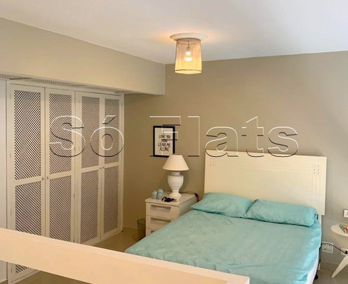 Imagem 13 de 15 de Apartamento Duplex Com Serviço De Lavanderia 1 Dorm 50m². - Sf32198
