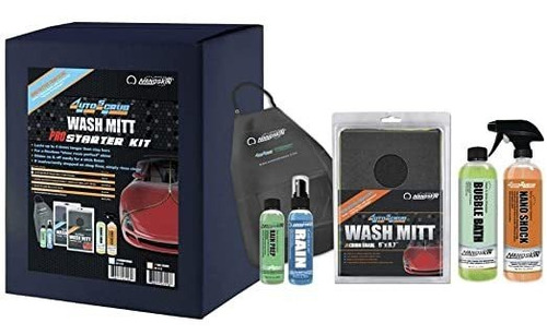 Autoscrub Grado Medio Wash Mitt Pro Starter Kit [as-022]