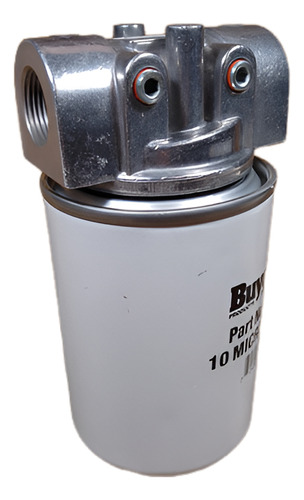 Filtro Hidráulico 10 Micrones C/base 3/4 Npt