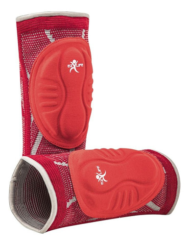 Rodillera Ezlife Knee Pads Rojo Blanco Color Rojo/blanco Talle S