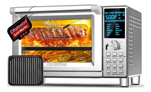 Xl Air Fryer Toaster Smart Ovencombo De Parrilla 12 En 1