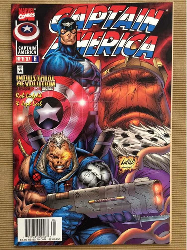 Captain America Vol 2 #6 - April 1997 - Marvel Cómics