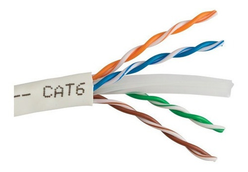 Cable Utp Por Metro Cat5e O Cat6 Ext/int Cobre100% Future It